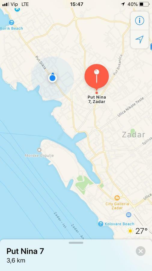Apartment Ema Zadar Dış mekan fotoğraf